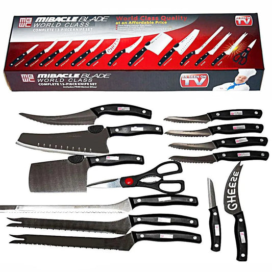 SET DE CUCHILLOS MIBACLE BLADE V-224